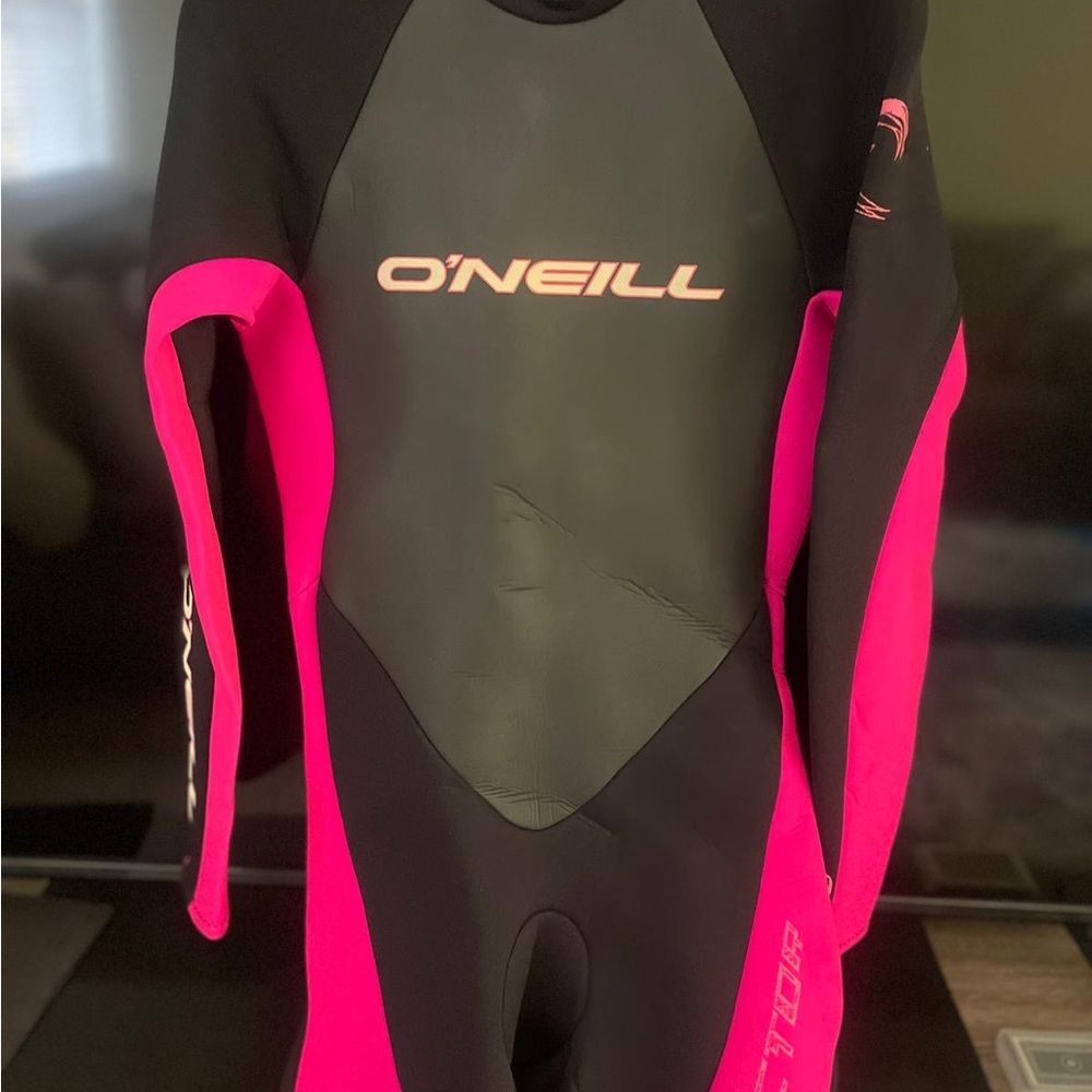 O'Neill Kids Rashguard - Black and Pink